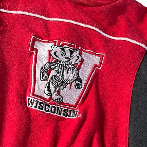 Starter Team Wisconsin Badgers W Bodysuit Baby Sz 6/9 Months - Picture 3 of 5